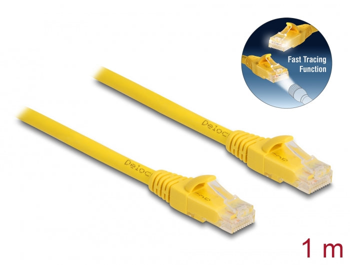 Delock RJ45 Kabel Cat.6A U/UTP Fast Tracing 1 m