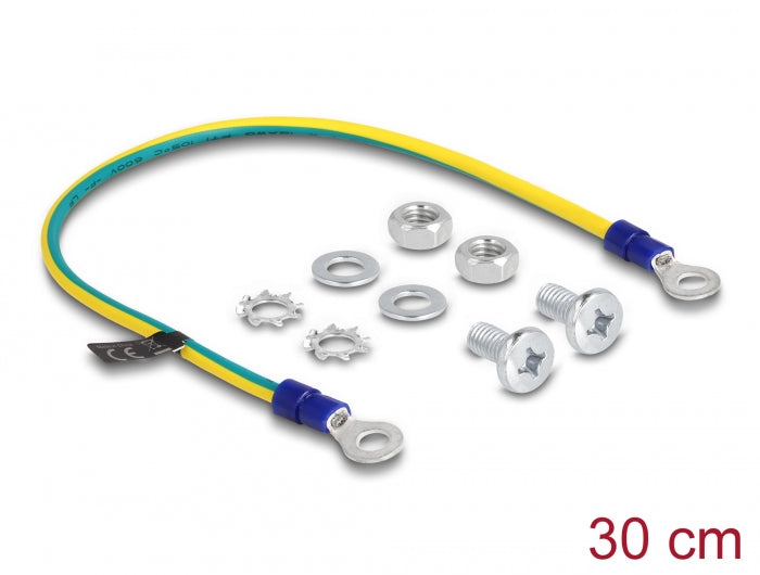 Delock Erdungskit für Netzwerkschrank 30 cm