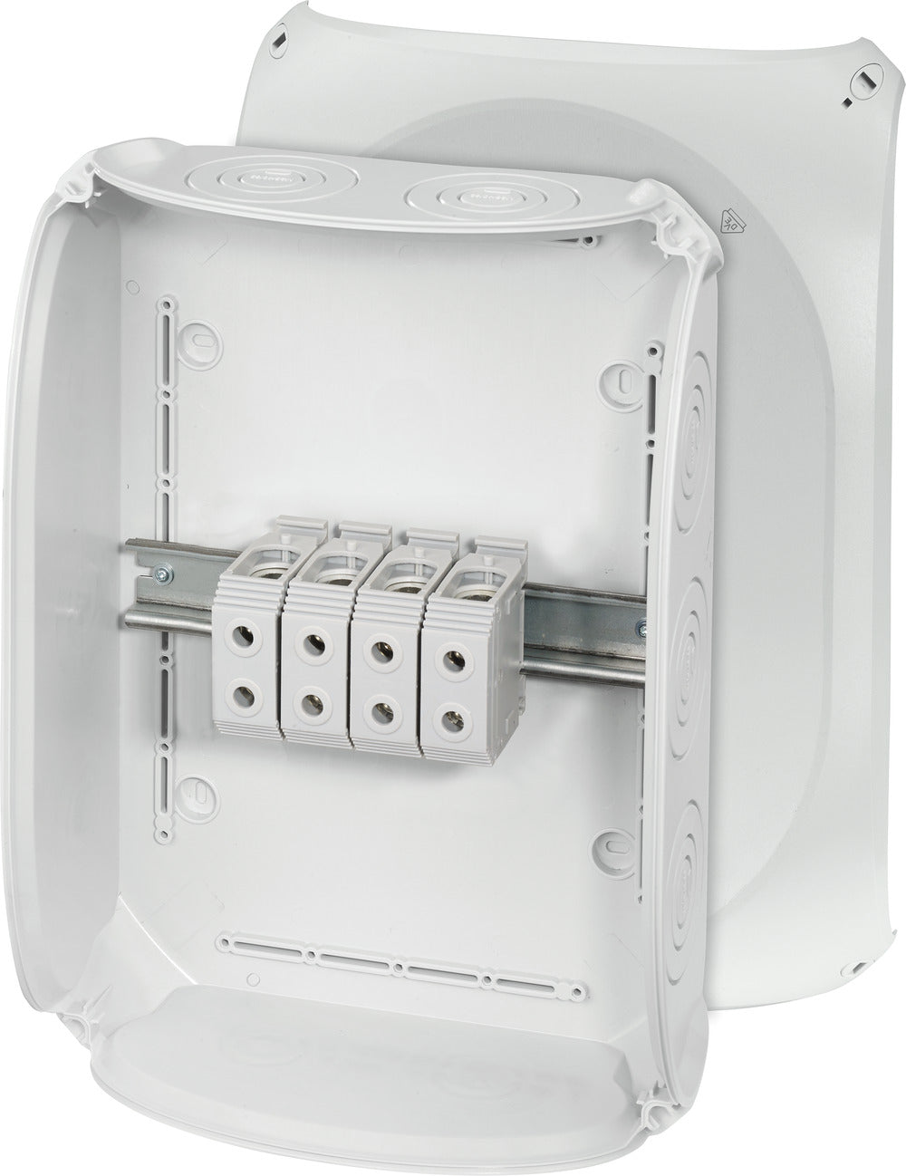 HENSEL Klemmenkasten 50qmm 4f Kst AP hfr DK 5054 G 355x255x122mm IP66