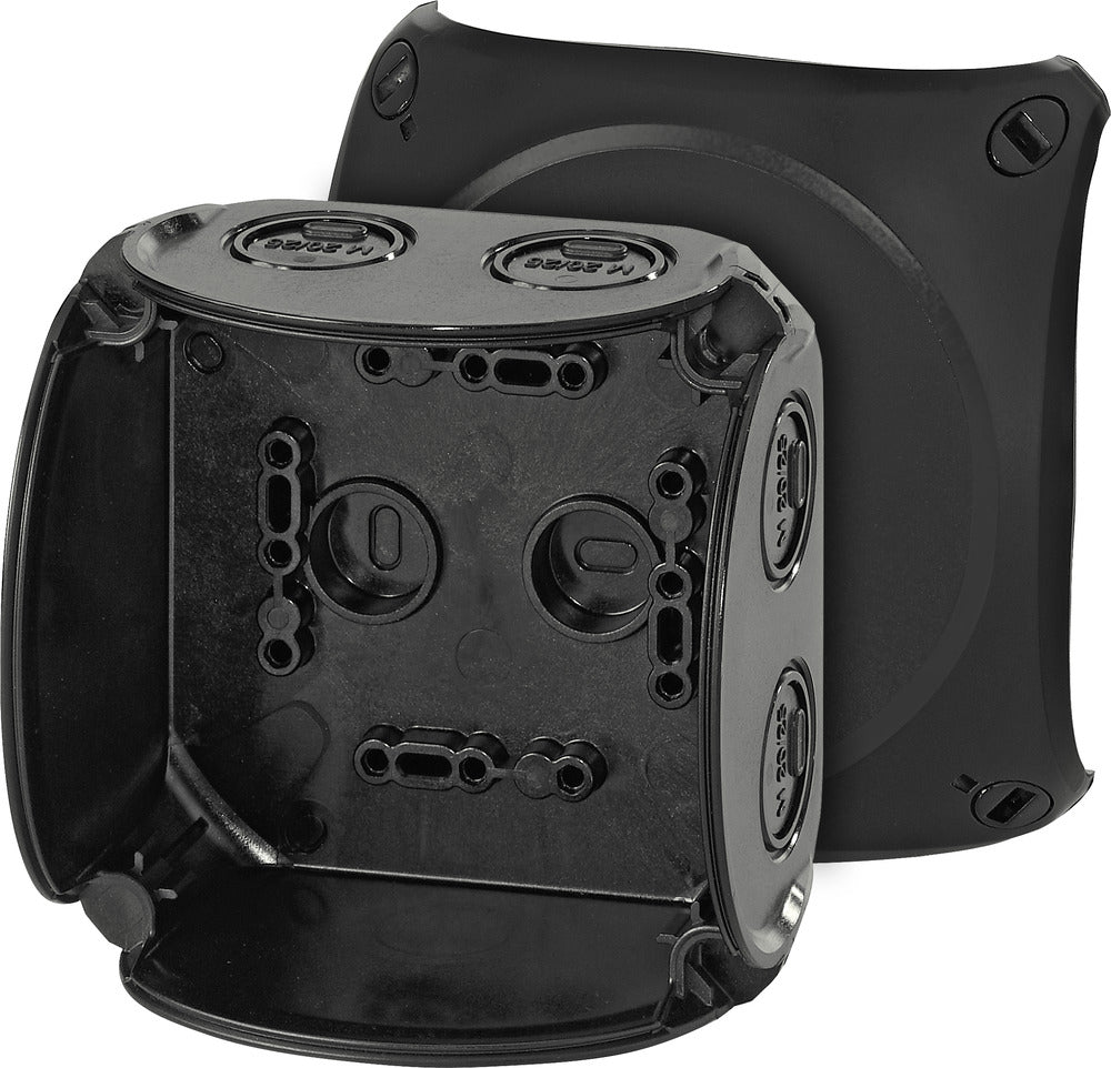HENSEL Abzweigdose IP66/IP67/IP69 Kst KF 0400 B 104x104x70mm quadrat hfr