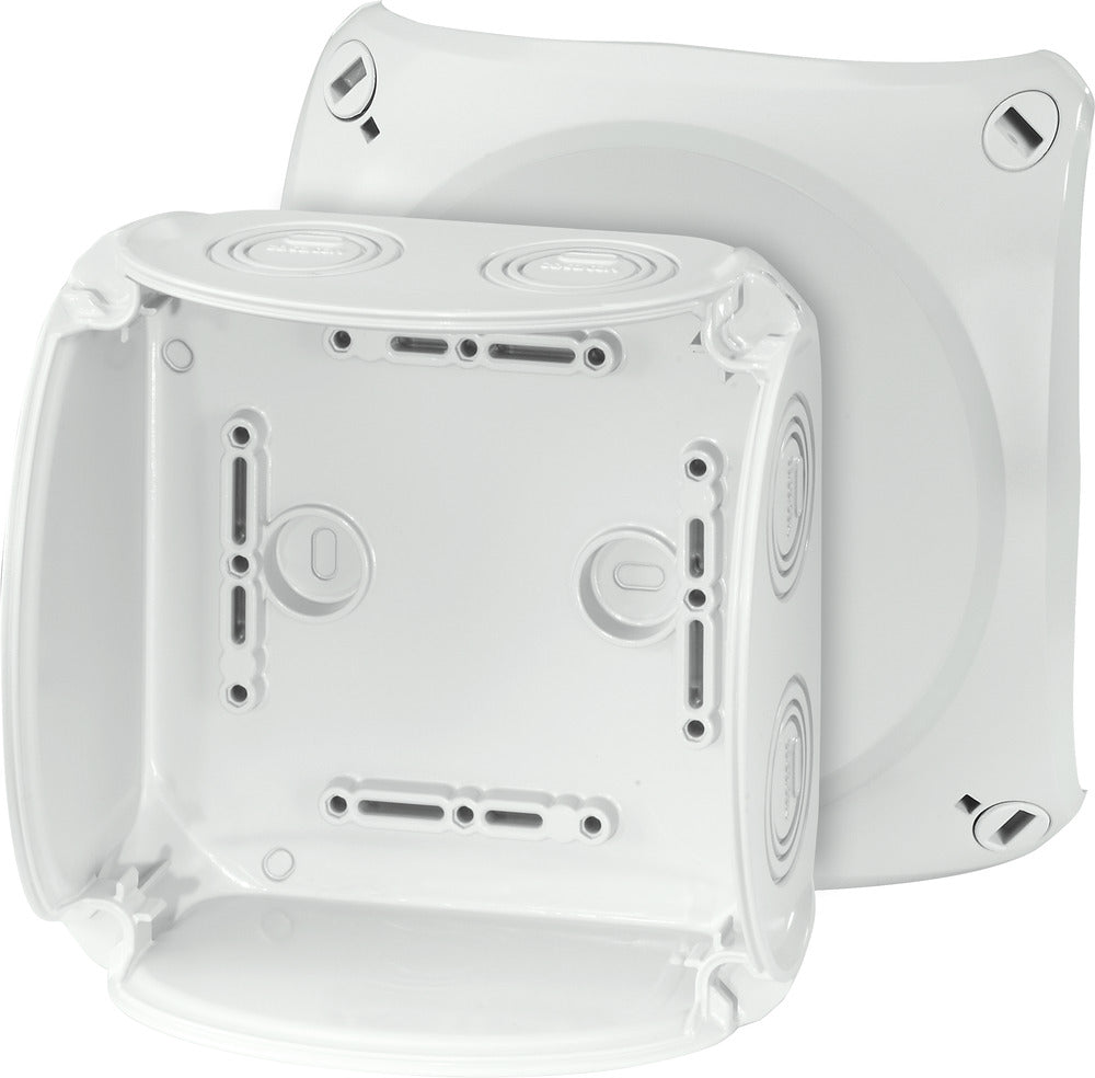 HENSEL Abzweigdose IP66/IP67/IP69 Kst KF 0600 G 130x130x77mm quadrat hfr