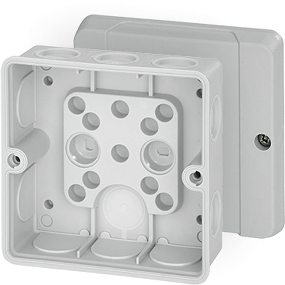 HENSEL Klemmenkasten 4qmm Kst 98x98x52mm DE 9340 AP IP55 hfr