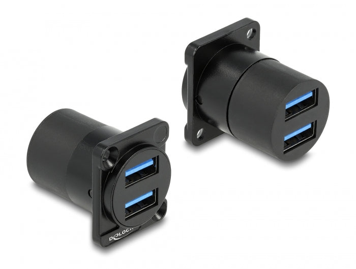 Delock D-Typ Modul USB 5 Gbps Typ-A 2 x Buchse zu 2 x Buchse