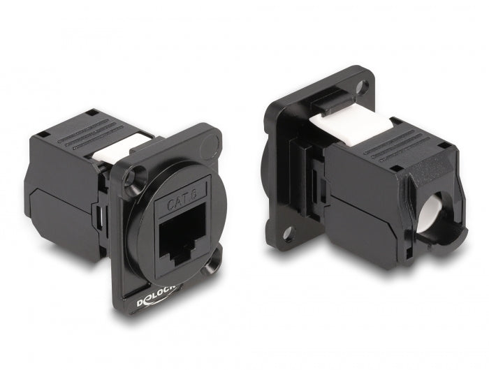 Delock D-Typ Modul RJ45 Cat.6 Buchse zu LSA Buchse