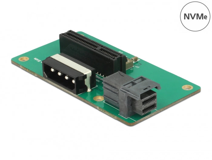 Delock Adapter SFF-8643 > PCIe x4 mit Befestigungsplatte