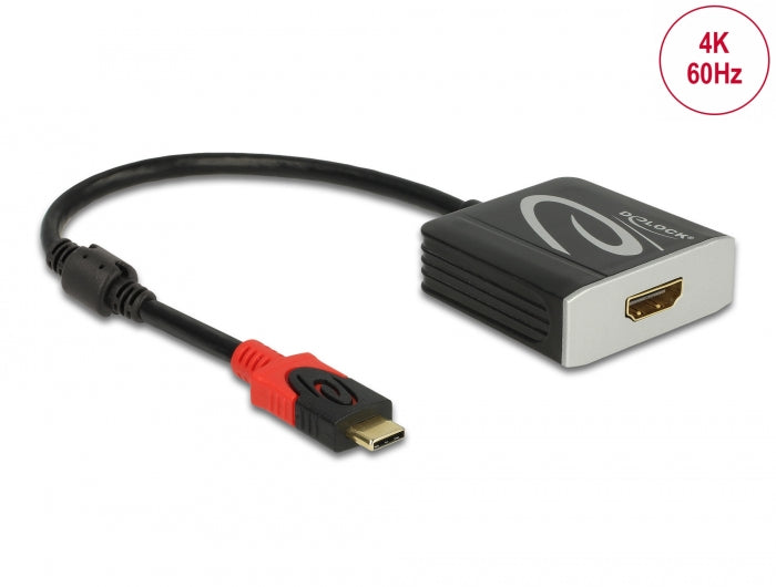 Delock Aktiver USB Type-C™ zu HDMI Adapter 4K 60 Hz (HDR)