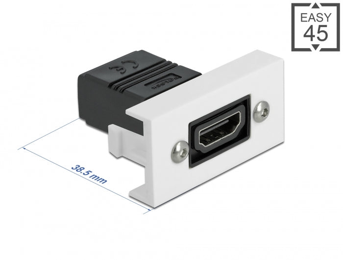 Delock Easy 45 HDMI Modul gerade 22,5 x 45 mm