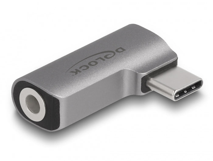 Delock Audio Adapter USB Type-C™ Stecker zu 3,5 mm 4 Pin Klinkenbuchse