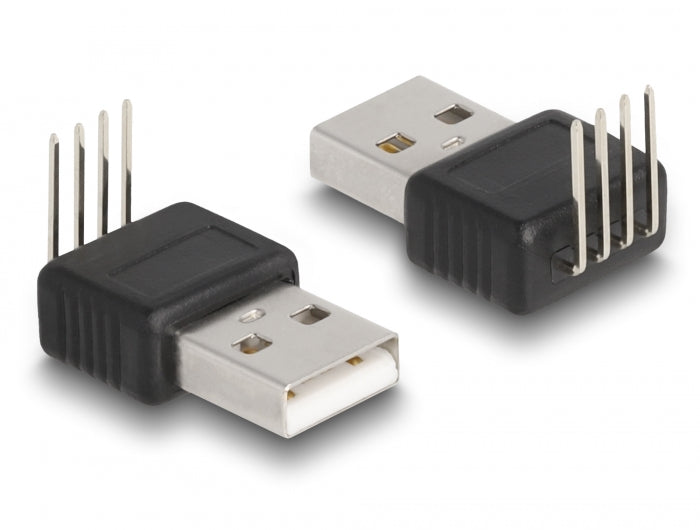 Delock Adapter USB 2.0 Type-A Stecker zu 4 Pin 90° gewinkelt