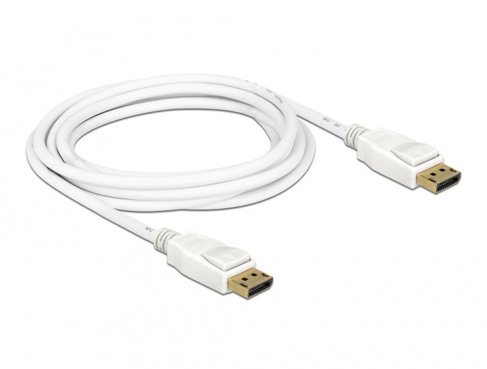 Delock Kabel DisplayPort 1.2 Stecker > DisplayPort Stecker 4K 3 m