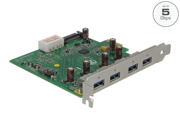 Delock USB 3.0 PCI Express x1 Karte zu 4 x extern Typ-A