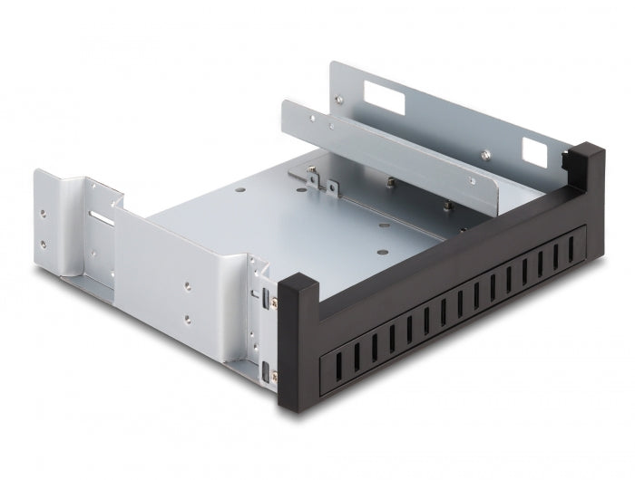 Delock 5.25″ Einbaurahmen für 1 x 5.25″ Slim Laufwerk + 1 x 2.5″ oder 3.5″ HDD