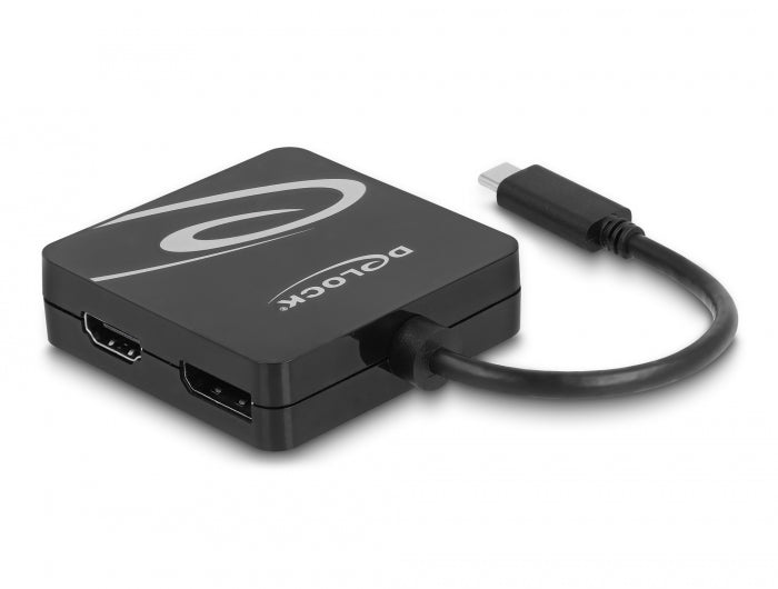 Delock USB Type-C™ Adapter für einen VGA, DVI, HDMI oder DisplayPort Monitor