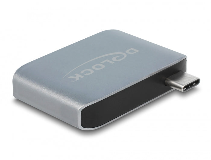 Delock Audio Adapter USB Type-C™ Stecker - Klinkenbuchse 3,5 mm + USB 3.0 A Buchse