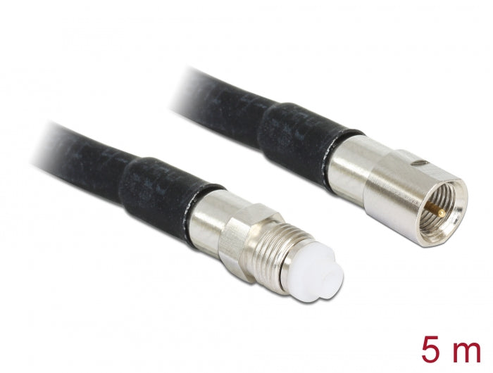 Delock Antennenkabel FME Buchse > FME Stecker LMR195 5m