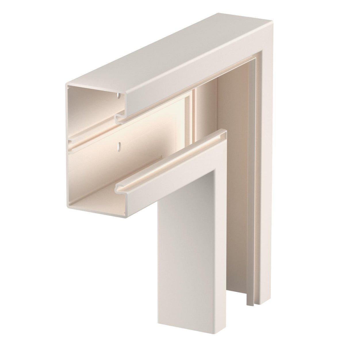 BETTERMANN Flachwinkel GEB-K UT 70x130mm GK-F70130CW Kst cws unbeh RAL9001