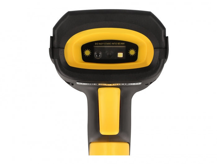 Delock Industrie Barcode Scanner 1D und 2D für 433 MHz oder Bluetooth mit induktiver Ladestation