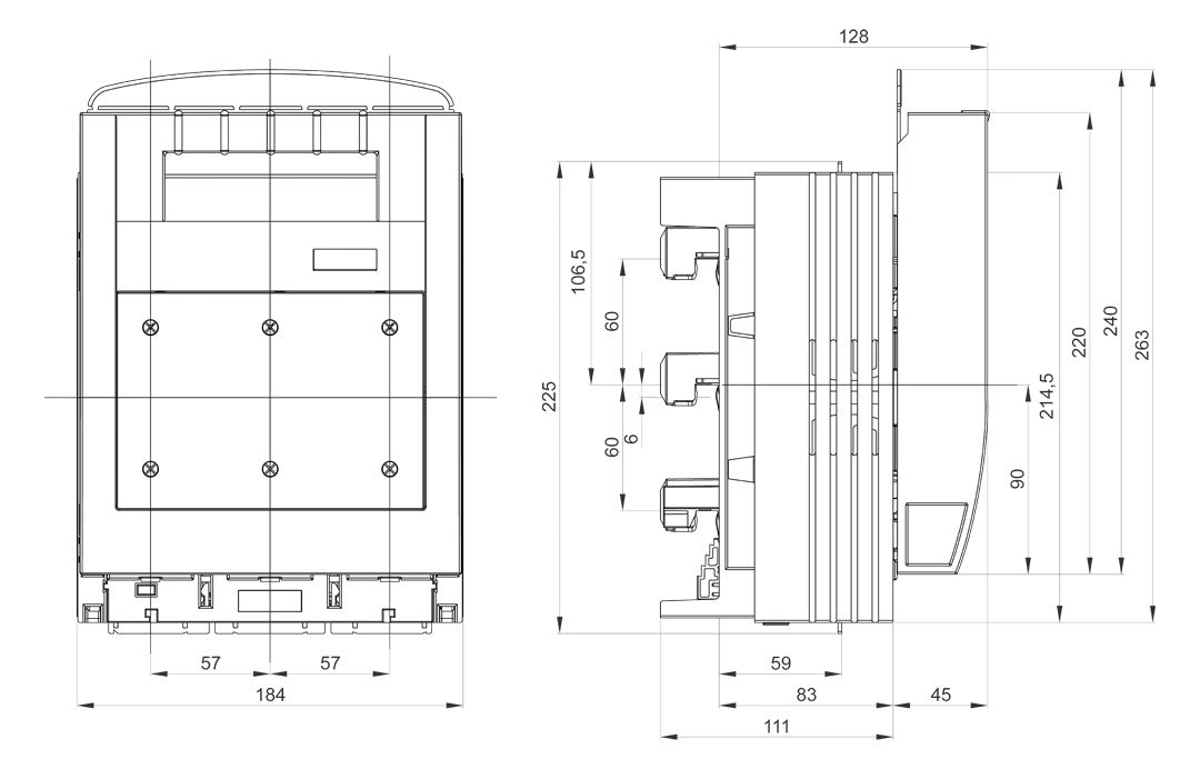 SIEMENS Sicherungshalter 41x146mm 3NW7431-7HG