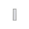 SIEDLE Rahmen-Türstation 4f UP si alu KR 611-4/1-0 SM 431x131x15mm