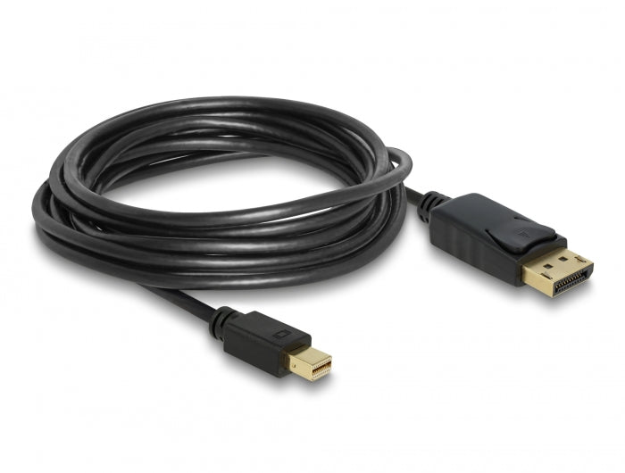 Delock Kabel Mini DisplayPort 1.2 Stecker > DisplayPort Stecker 4K 60 Hz 5,0 m