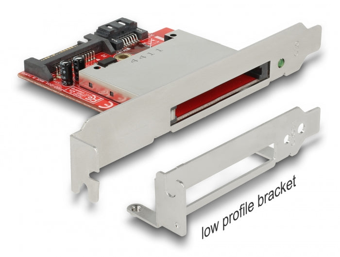 Delock SATA Card Reader für CFast Low Profile Formfaktor