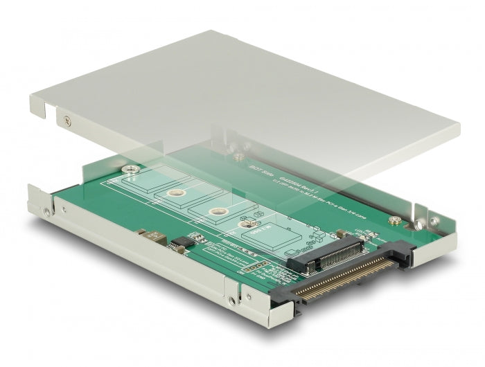 Delock 2.5″ Konverter U.2 SFF-8639 > M.2 NVMe Key M