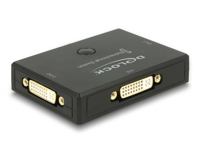 Delock DVI 2 - 1 Umschalter bidirektional 4K 30 Hz