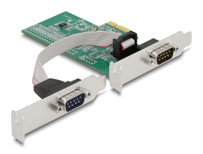 Delock PCI Express x1 Karte zu 2 x Seriell RS-232
