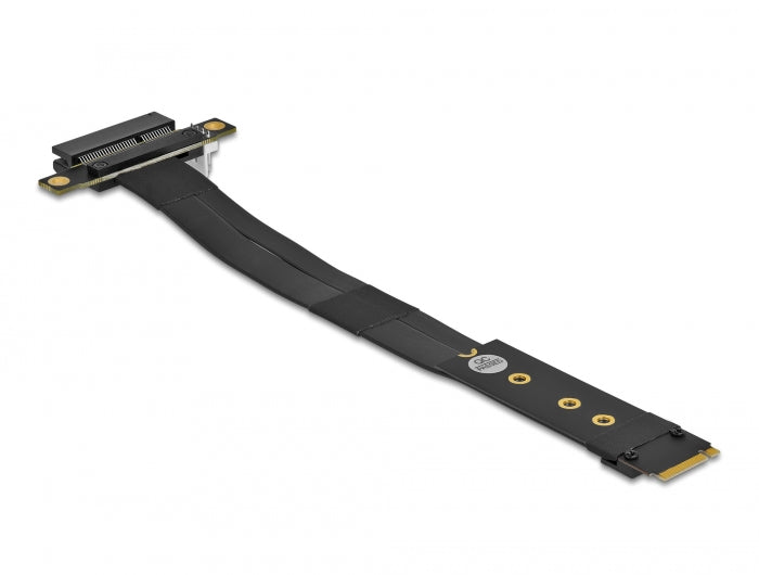 Delock M.2 Key M zu PCIe x4 NVMe Adapter mit 20 cm Kabel