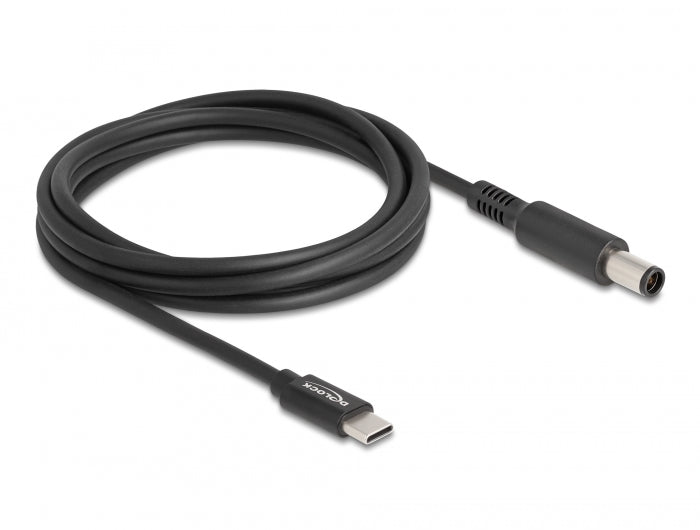 Delock Notebook Ladekabel USB Type-C™ Stecker zu Dell 7,4 x 5,0 mm Stecker