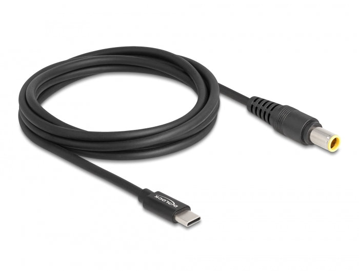 Delock Notebook Ladekabel USB Type-C™ Stecker zu IBM 7,9 x 5,5 mm Stecker