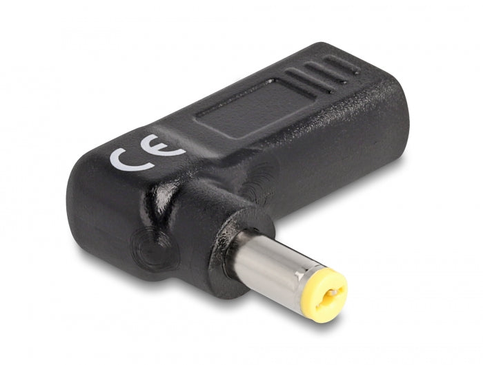 Delock Adapter für Notebook Ladekabel USB Type-C™ Buchse zu Acer 5,5 x 1,7 mm Stecker 90° gewinkelt