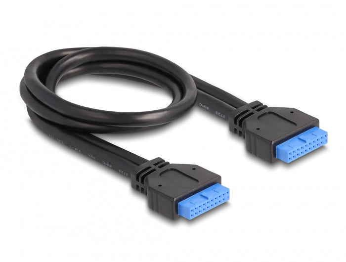 Delock Kabel USB 3.0 Pfostenbuchse 2,00 mm 20 Pin > USB 3.0 Pfostenbuchse 2,00 mm 20 Pin 45 cm