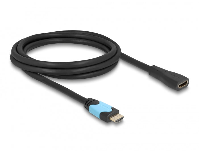Delock High Speed HDMI Verlängerungskabel 48 Gbps 8K 60 Hz 2 m