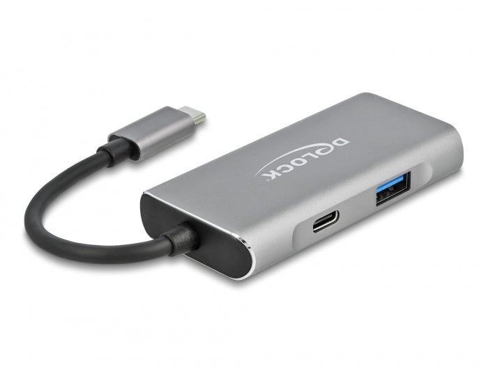 Delock Externer USB 10 Gbps USB Type-C™ Hub mit 3 x USB Typ-A und 1 x USB Type-C™