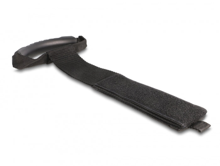 Delock Tragegurt mit Klettverschluss L 710 x B 50 mm schwarz 2 Stück
