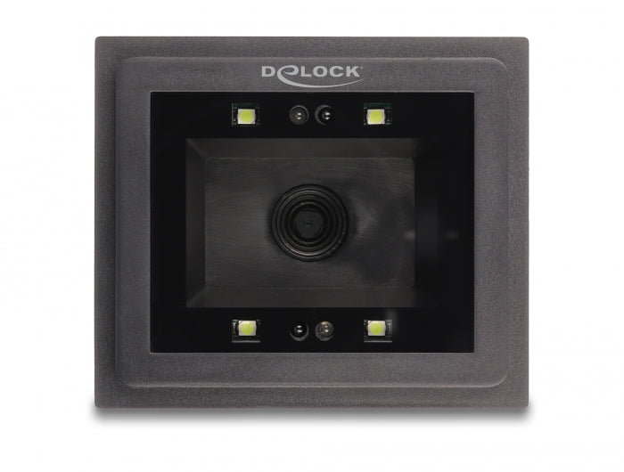 Delock USB Barcodescanner 1D und 2D kabelgebunden für den stationären Einbau - German Version