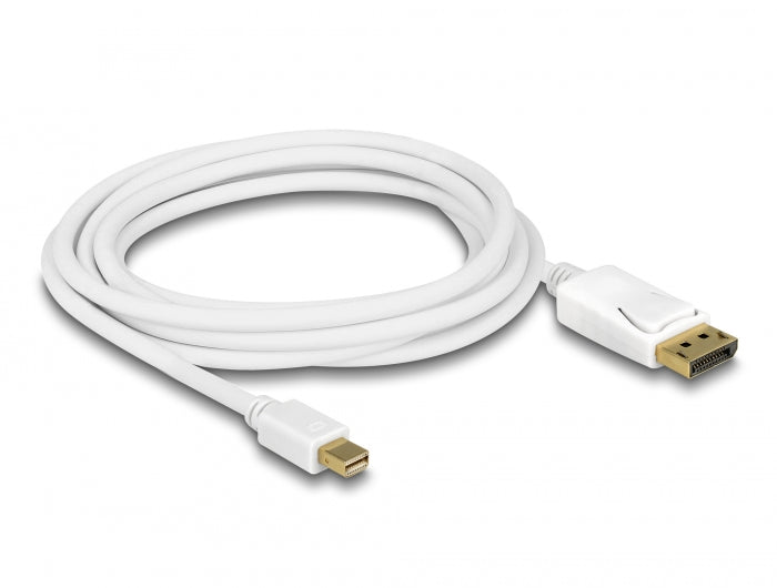 Delock Kabel Mini DisplayPort 1.2 Stecker > DisplayPort Stecker 4K 60 Hz 3,0 m
