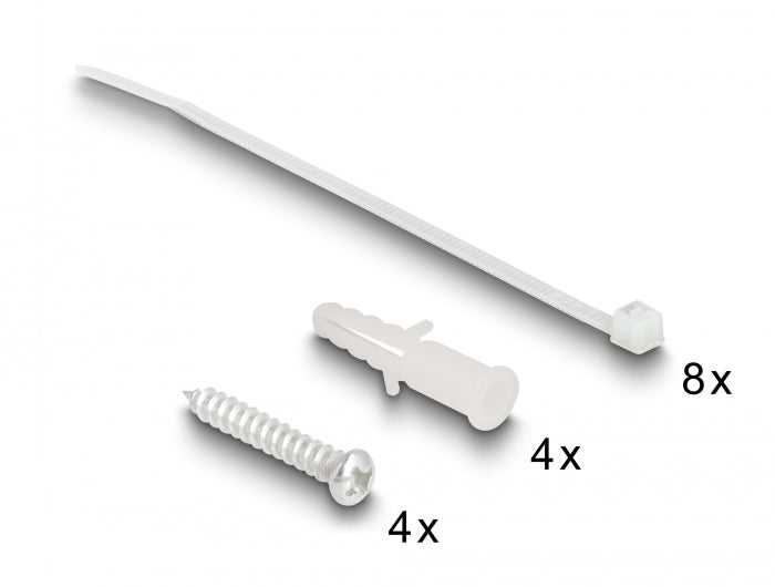Delock Konsolidierungspunkt-Box 4 Port für Keystone Module
