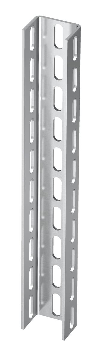 BETTERMANN U-Profilschiene edst D4mm US 7-Serie US 7 50 A2 500x70x50mm