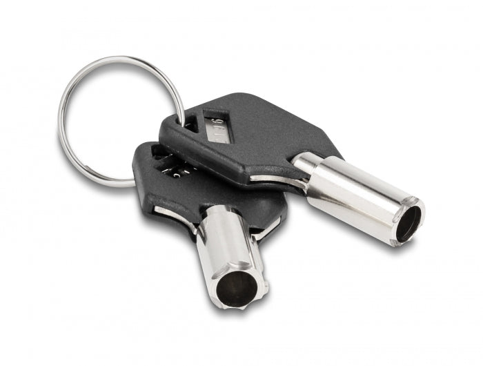 Navilock Notebook Sicherungskabel für USB Typ-A Buchse mit Schlüssel