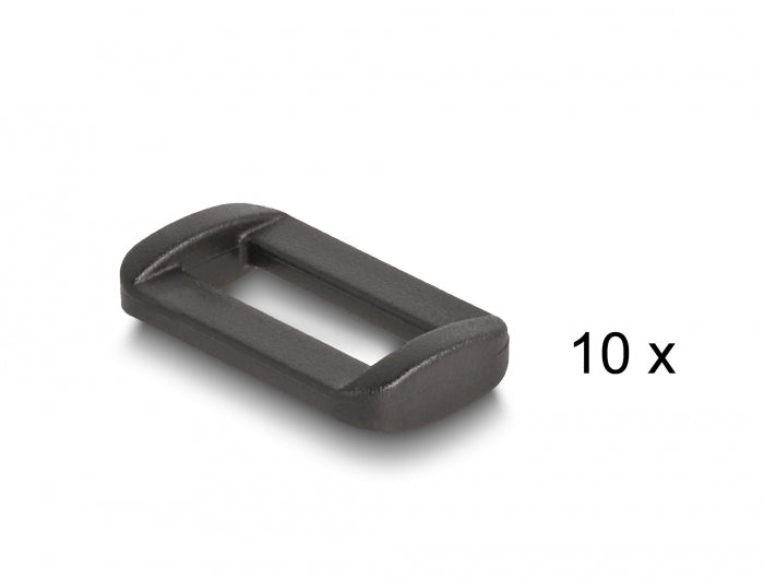Delock Klettband auf Rolle mit Schlaufe L 5 m x B 20 mm schwarz