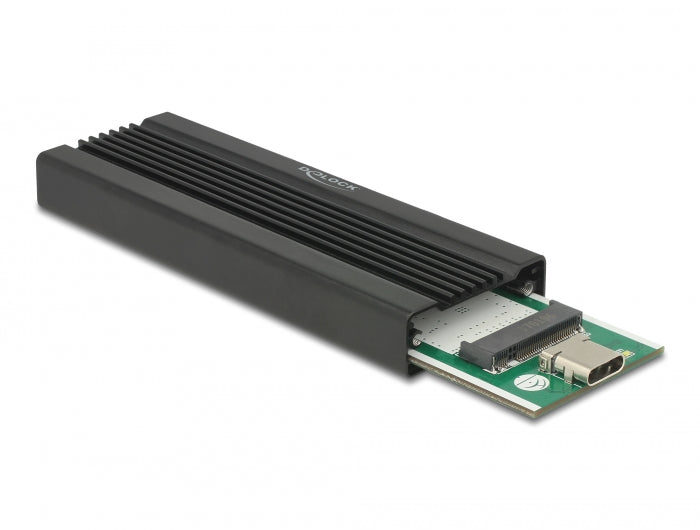 Delock Externes Gehäuse für M.2 NVMe PCIe SSD mit SuperSpeed USB 10 Gbps USB Type-C™ Buchse