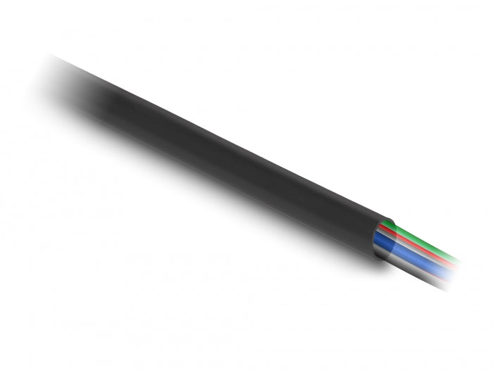 Delock PVC Isolierschlauch 3 m x 8 mm schwarz