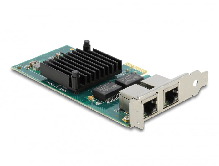 Delock PCI Express x1 Netzwerkkarte Gigabit LAN 2 x RJ45 i350