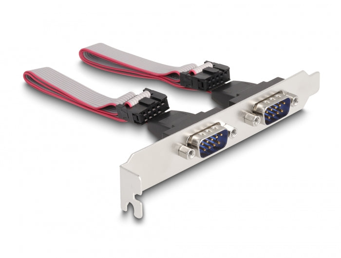 Delock Mini PCIe Karte full size zu 2 x Seriell RS-232 D-Sub 9 Pin