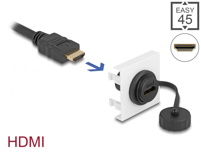 Delock Easy 45 HDMI Modul 45 x 45 mm