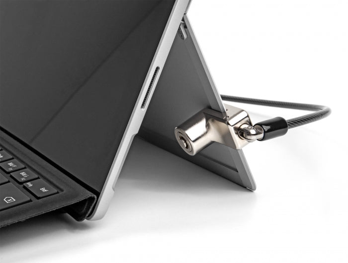 Navilock Notebook Sicherungskabel für Microsoft Surface Serie Pro & Go mit Schlüssel