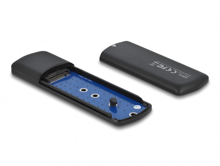 Delock Externes Gehäuse für M.2 NVMe PCIe SSD mit USB Type-C™ Buchse - werkzeugfrei