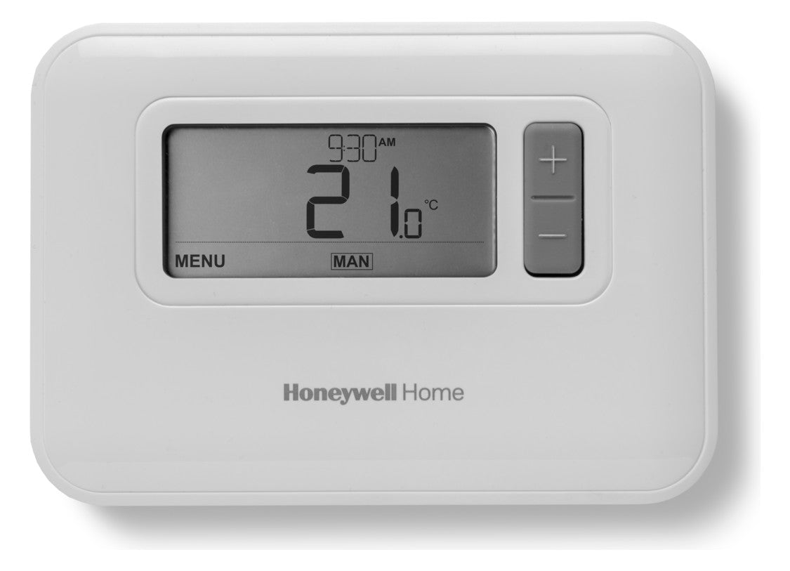 Honeywell Home Raumthermostat T3 verdrahtet, mit Umschaltkontakt, weiß | T3H110A0050
